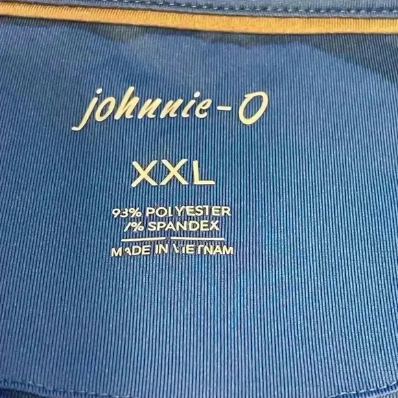 Johnnie O Polo Shirt Mens Large Short Sleeve Prep Performance Adult Collared - Picture 3 of 6